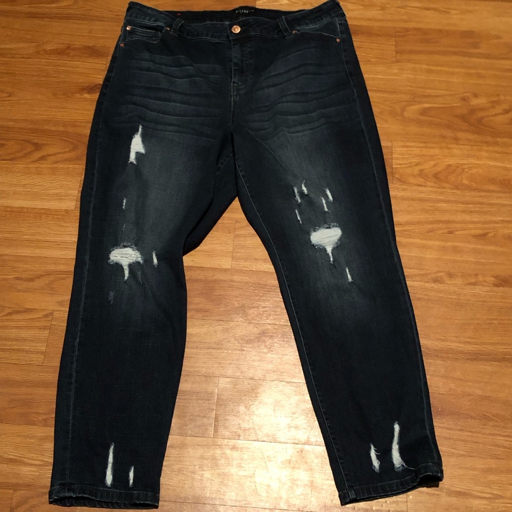 Size 20 - Celebrity Pink Distressed Jeans